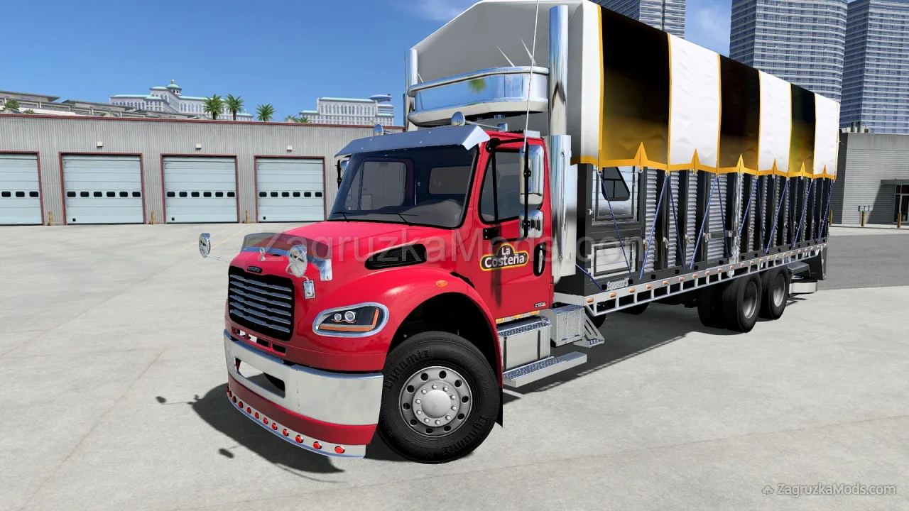 Freigthliner M2 Mexicano Truck v1.2 (1.55.x) for ATS
