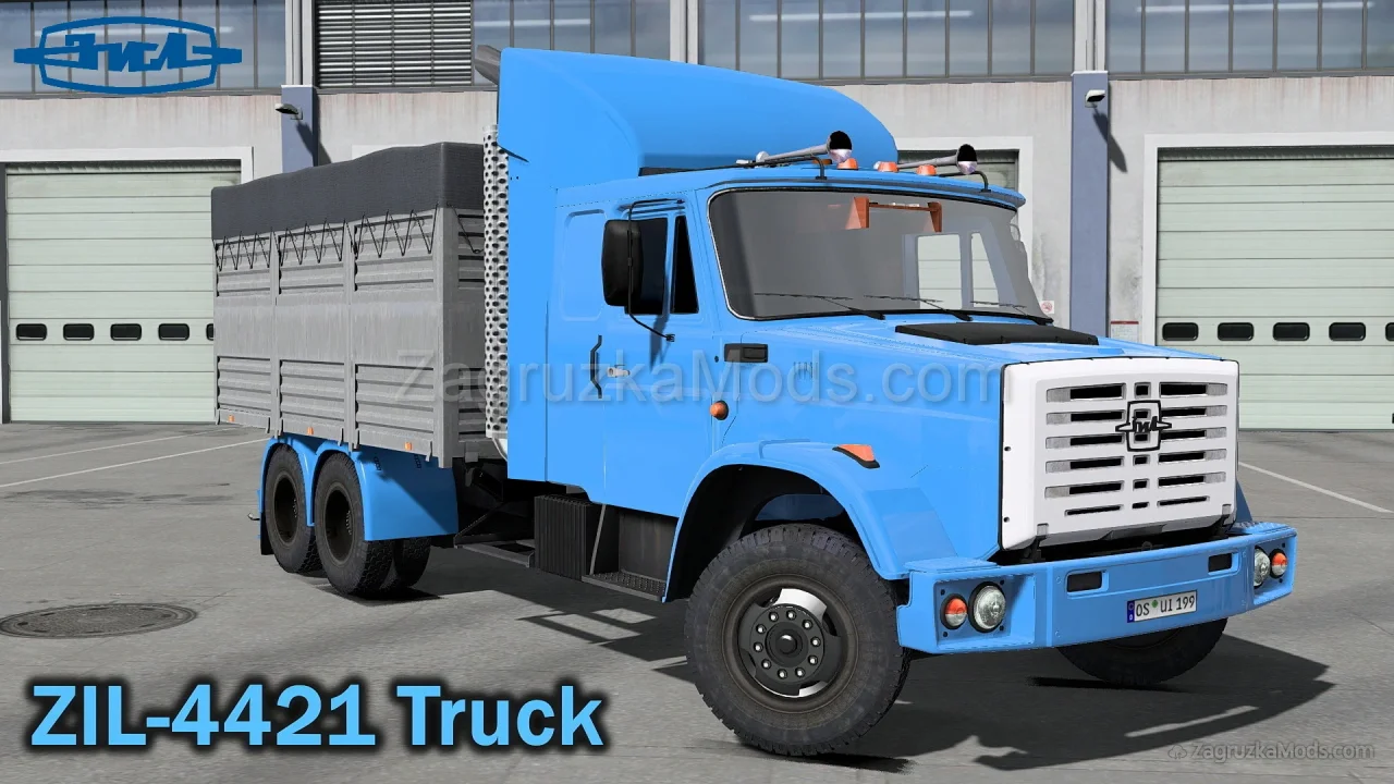 ZIL-4421 Truck + Interior v2.1 (1.53.x) for ETS2