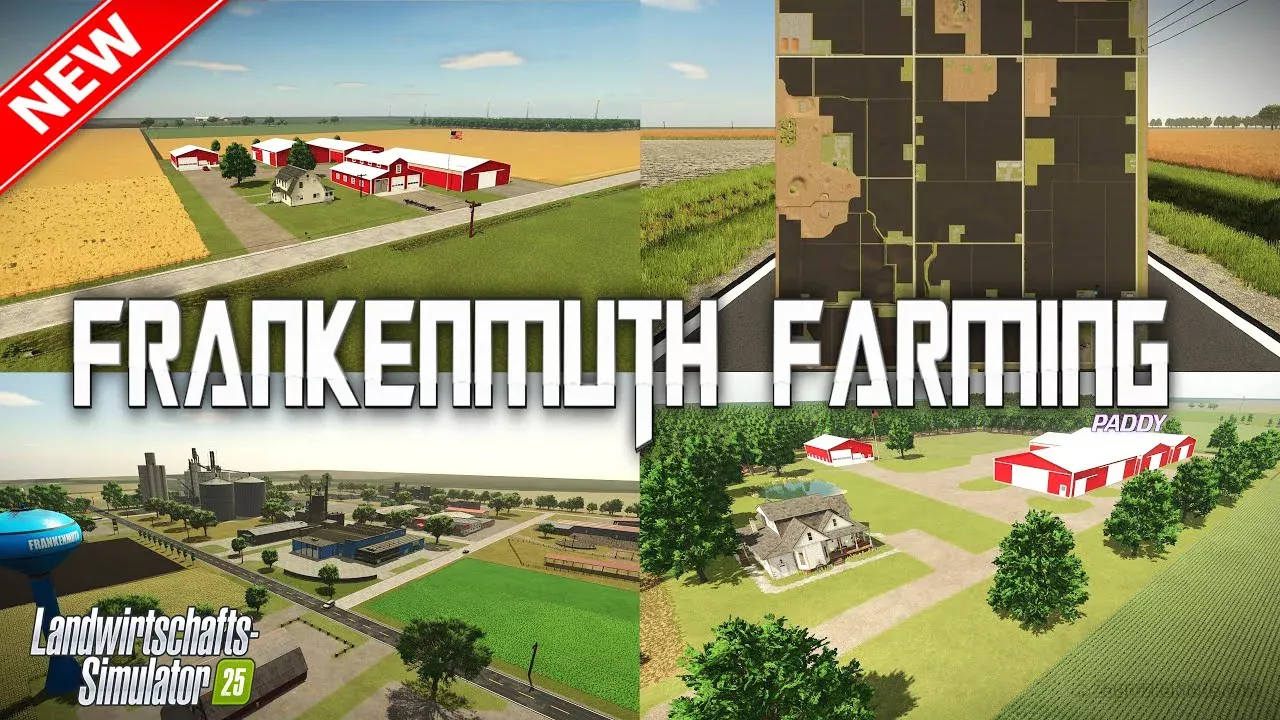 Frankenmuth Farming Map v1.3 for FS25