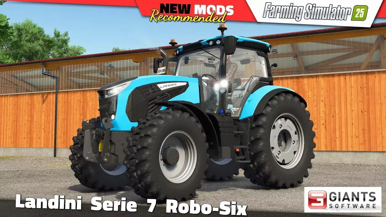 Landini Serie 7 Robo-Six Tractor v1.0.0.2 for FS25