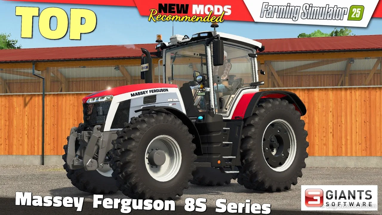 Massey Ferguson Series 8S Tractor v1.0.0.1 for FS25