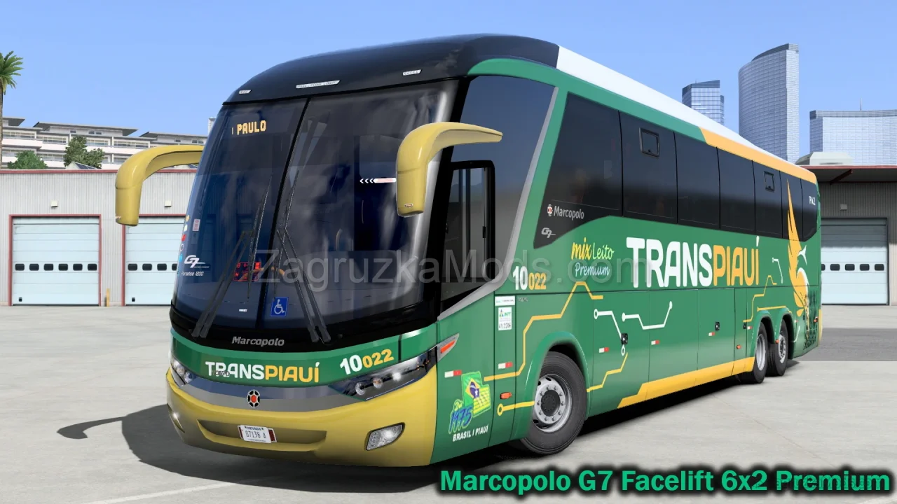 Marcopolo G7 Facelift 6x2 Premium v1.0 (1.53.x) for ATS