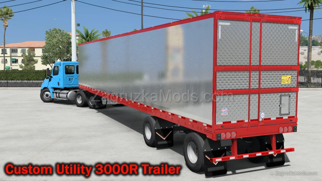 Custom Utility 3000R Trailer v1.0 (1.53.x) for ATS