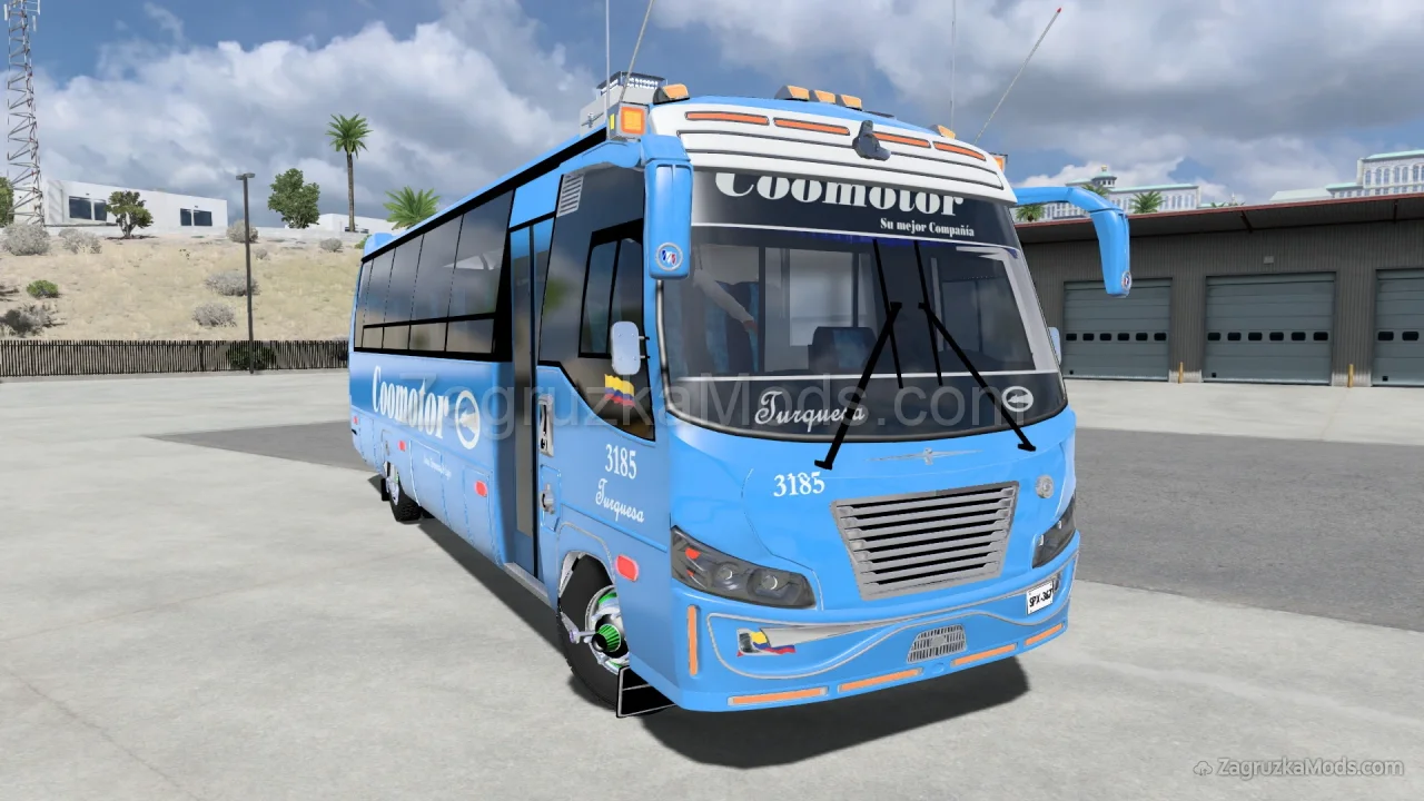 JGB Ibiza Bus + Interior v1.0 (1.53.x) for ATS JGB Ibiza Bus + Interior v1.0 (1.53.x) for ATS