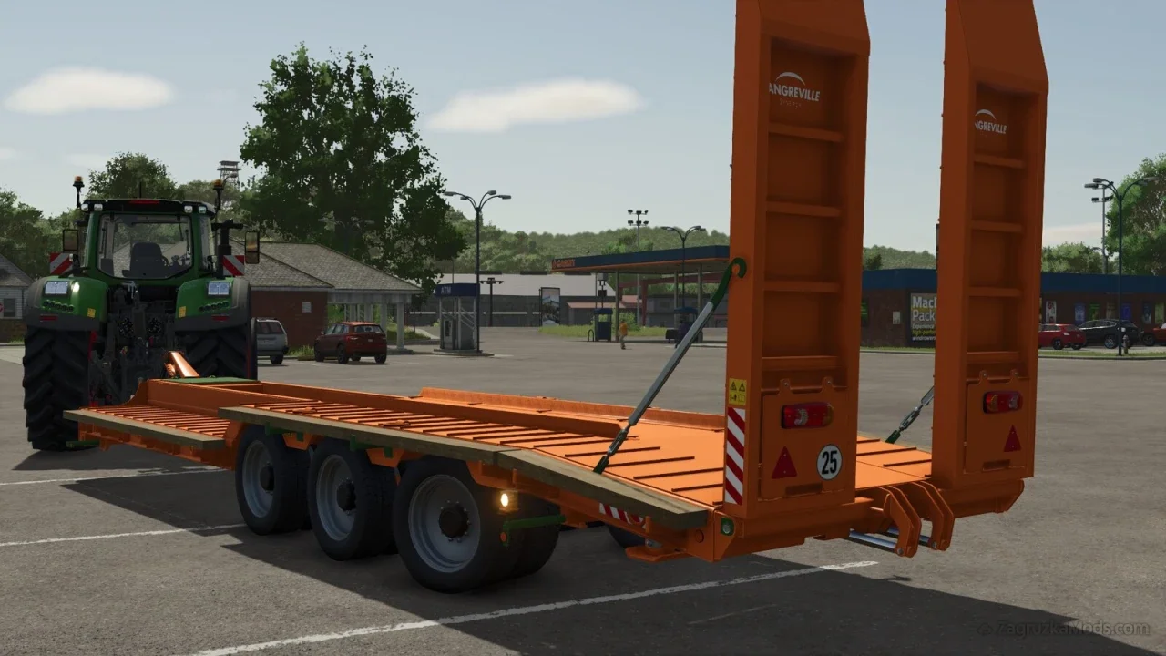 Dangreville PE 32 Trailer v1.0 for FS25 Dangreville PE 32 Trailer v1.0 for FS25