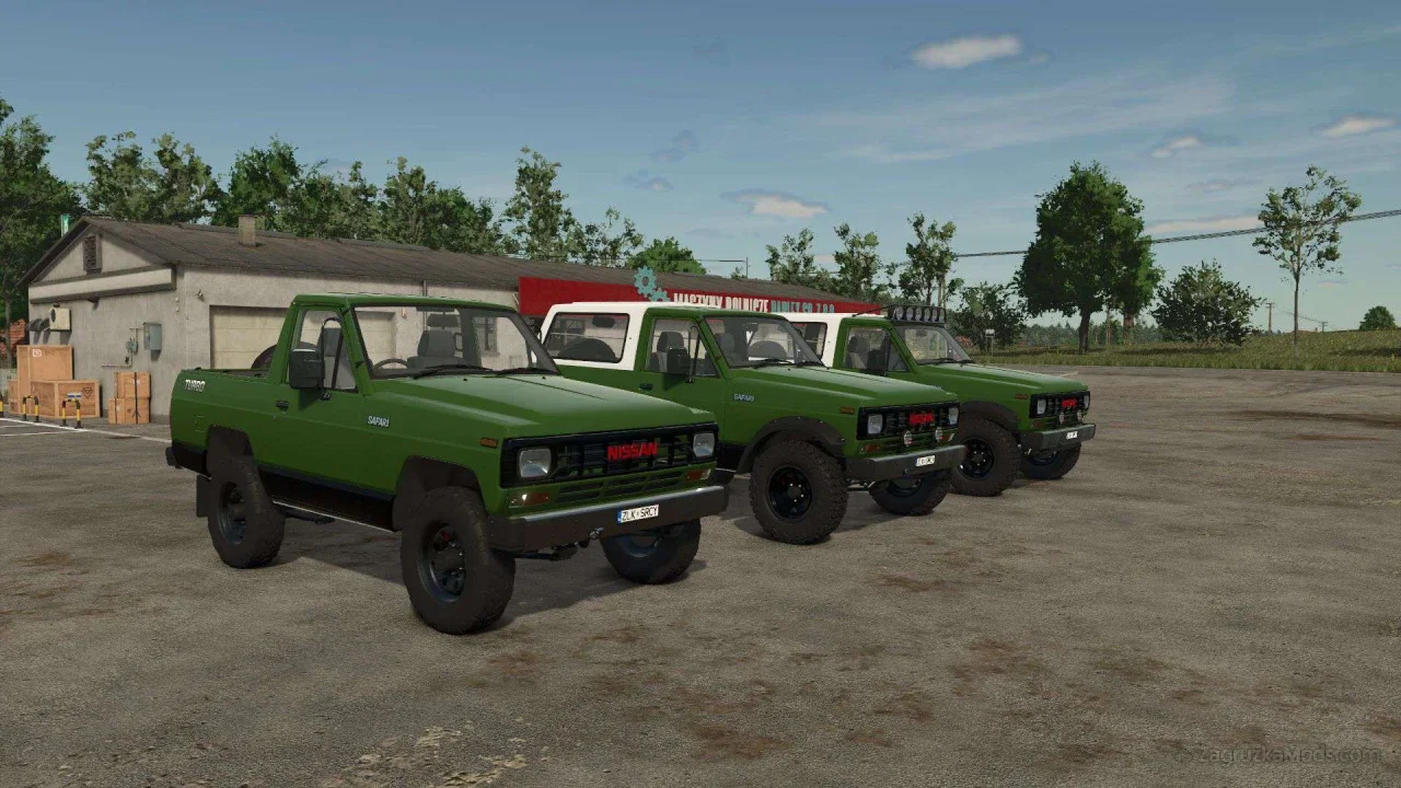 Nissan Safari 1985 v1.1 for FS25 Nissan Safari 1985 v1.1 for FS25