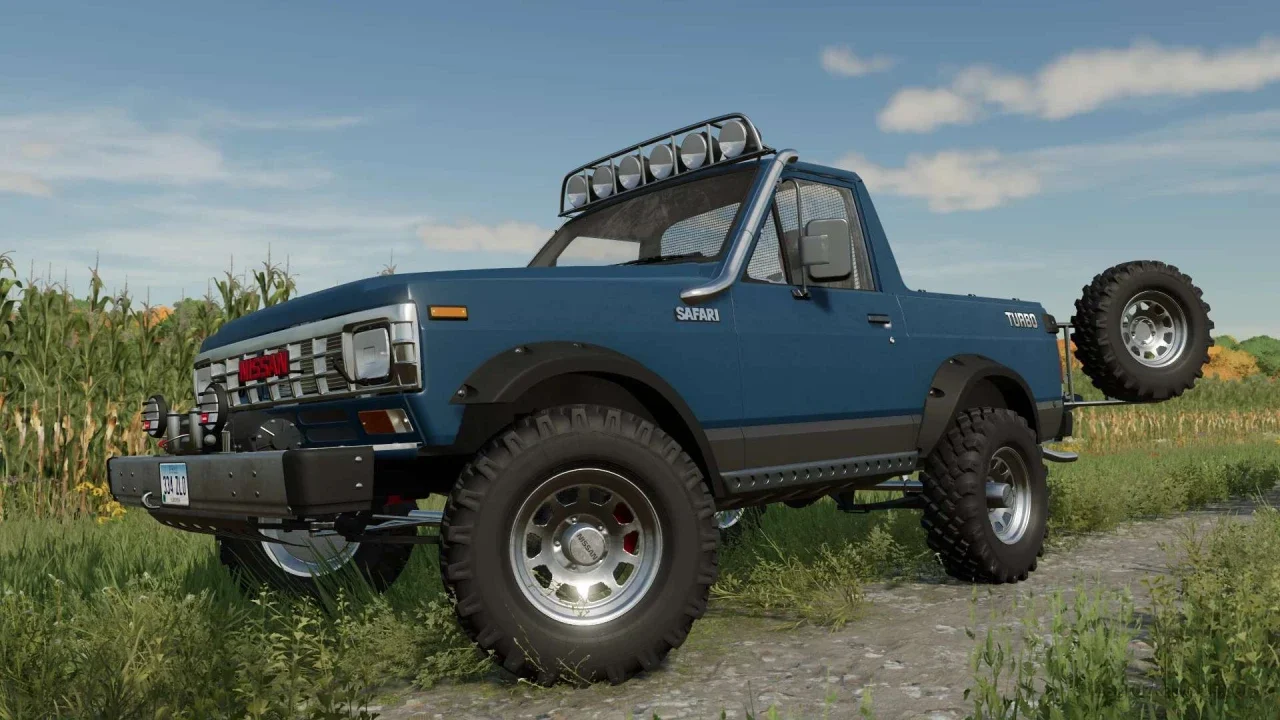 Nissan Safari 1985 v1.1 for FS25 Nissan Safari 1985 v1.1 for FS25