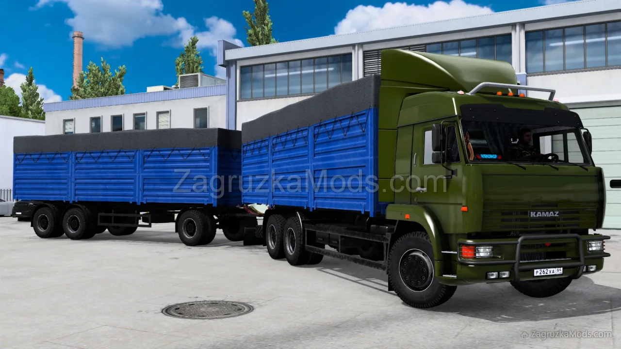KamAZ 54-64-65 + Interior v2.3 (1.53.x) for ETS2 KamAZ 54-64-65 + Interior v2.3 (1.53.x) for ETS2