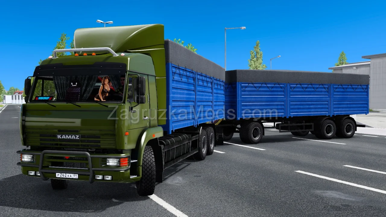 KamAZ 54-64-65 + Interior v2.3 (1.53.x) for ETS2 KamAZ 54-64-65 + Interior v2.3 (1.53.x) for ETS2
