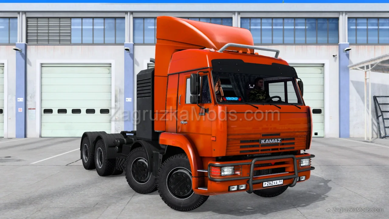 KamAZ 54-64-65 + Interior v2.3 (1.53.x) for ETS2 KamAZ 54-64-65 + Interior v2.3 (1.53.x) for ETS2