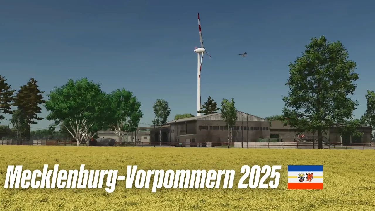 Mecklenburg Vorpommern Map v1.0.0.5 for FS25