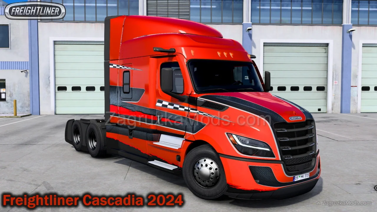 Freightliner Cascadia 2024 Truck v1.2 (1.54.x) for ETS2