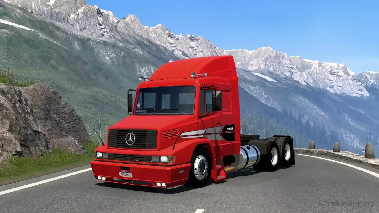 Mercedes Benz 1935 Truck + Interior v1.4 (1.54.x) for ETS2