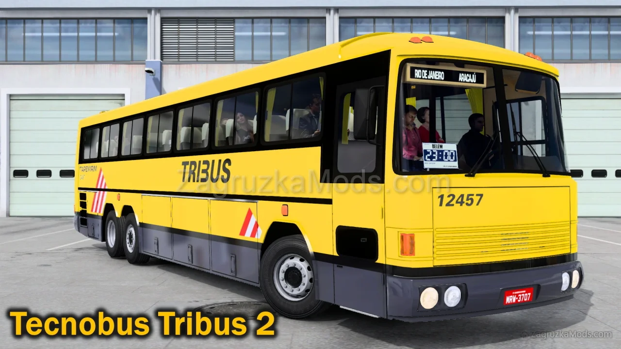 Tecnobus Tribus 2 + Interior v3.0 (1.54.x) for ATS and ETS2