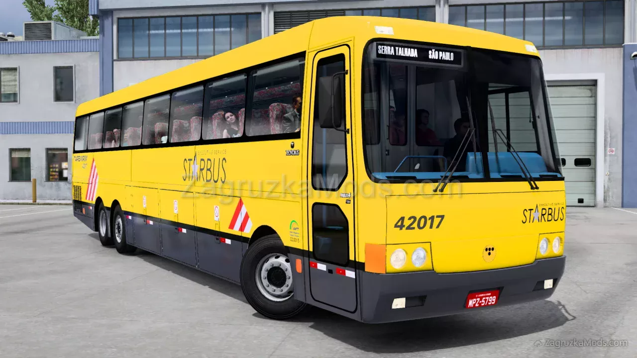 Tecnobus Tribus 4 + Interior v1.60 (1.60.x) for ATS and ETS2