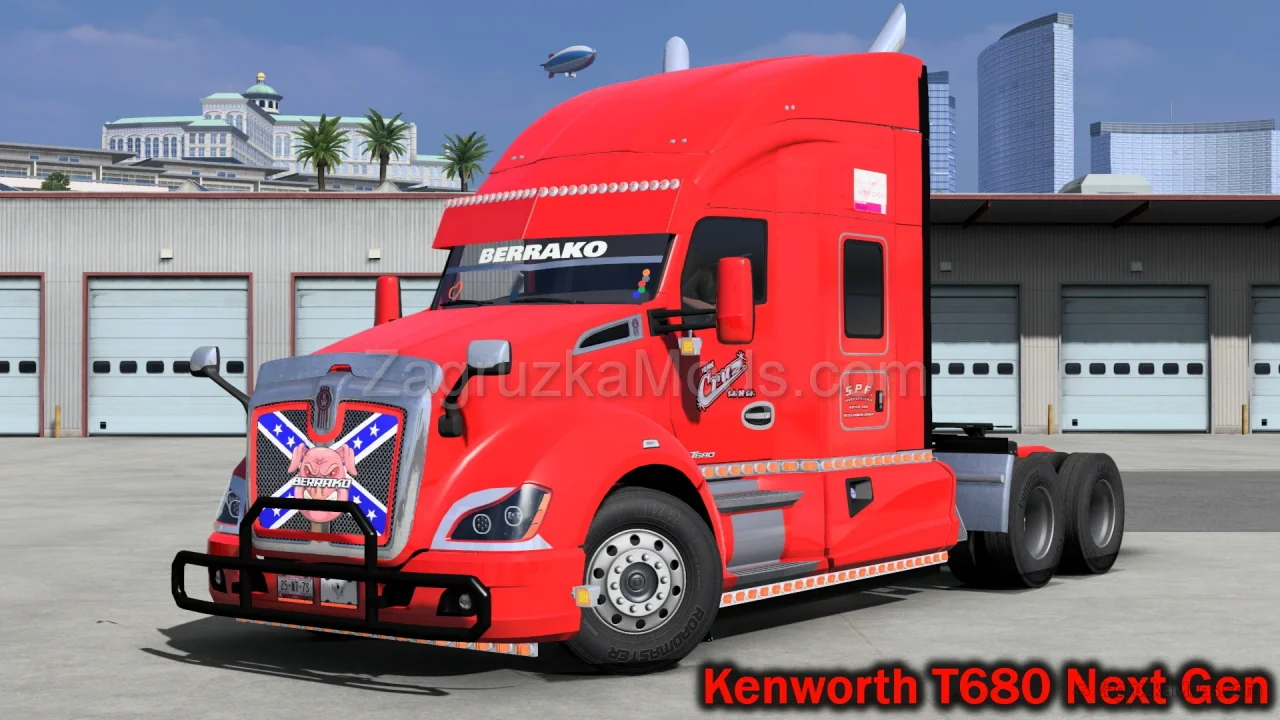 Kenworth T680 Next Gen v1.0 By Berrako (1.53.x) for ATS