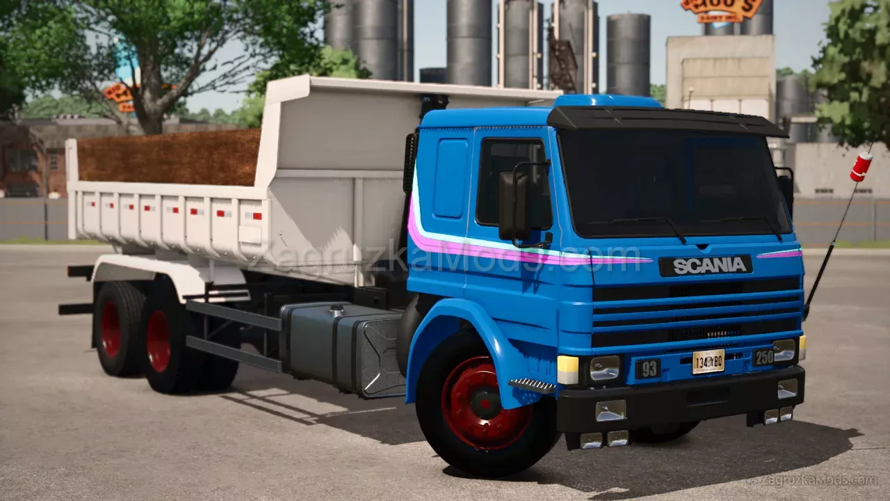 Scania P93 Truck v1.0 for FS25 Scania P93 Truck v1.0 for FS25