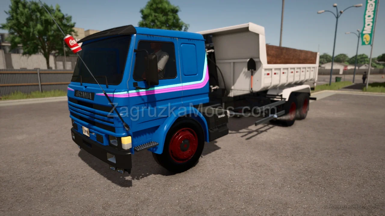 Scania P93 Truck v1.0 for FS25 Scania P93 Truck v1.0 for FS25