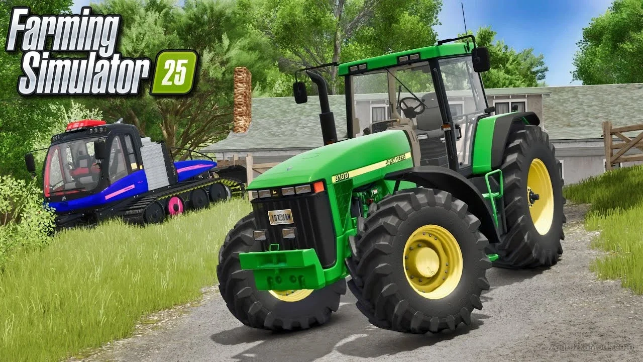 John Deere 8000 Tractor v1.0 By Smety for FS25