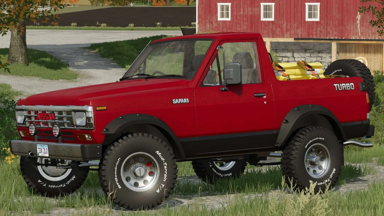 Nissan Safari 1985 v1.1 for FS25 Nissan Safari 1985 v1.1 for FS25