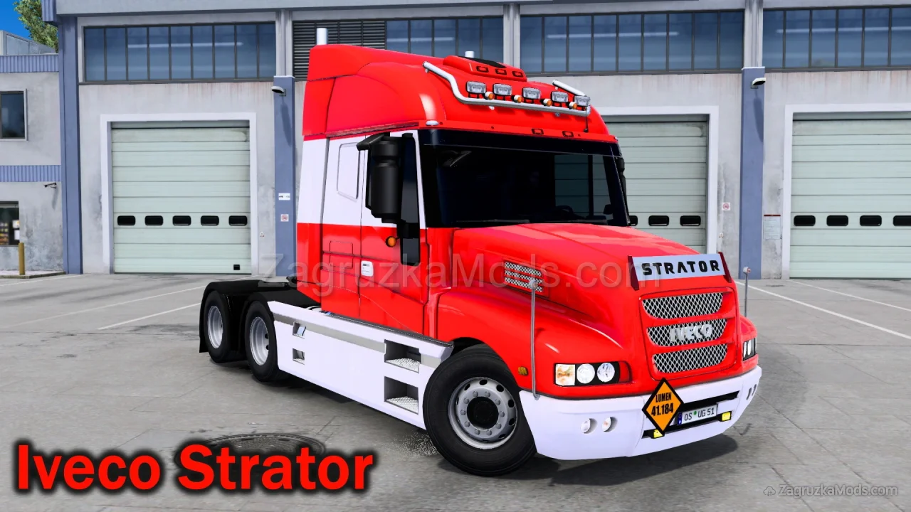 Iveco Strator Truck + Interior v3.2.2 (1.53.x) for ETS2