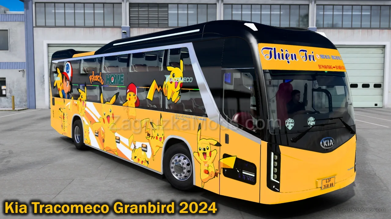Kia Tracomeco Granbird 2024 Bus v1.0 (1.53.x) for ETS2