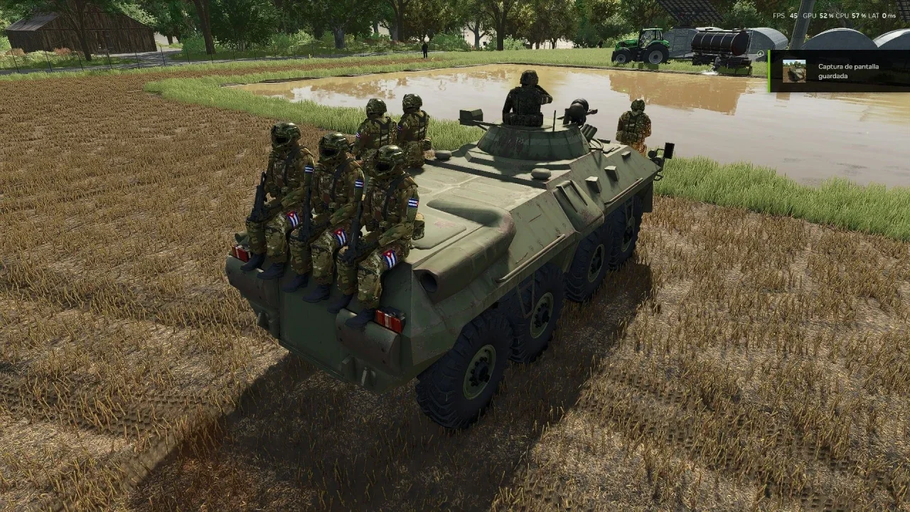 BTR-80 Armored Transport v1.0 for FS25 BTR-80 Armored Transport v1.0 for FS25