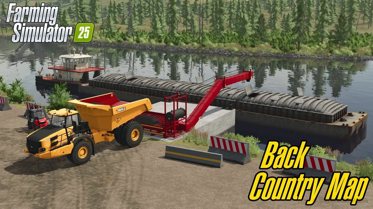 Back Country Map v1.1 for FS25 Back Country Map v1.1 for FS25