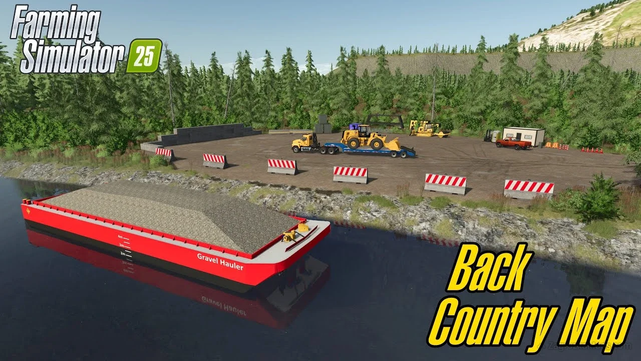 Back Country Map v1.1 for FS25 Back Country Map v1.1 for FS25