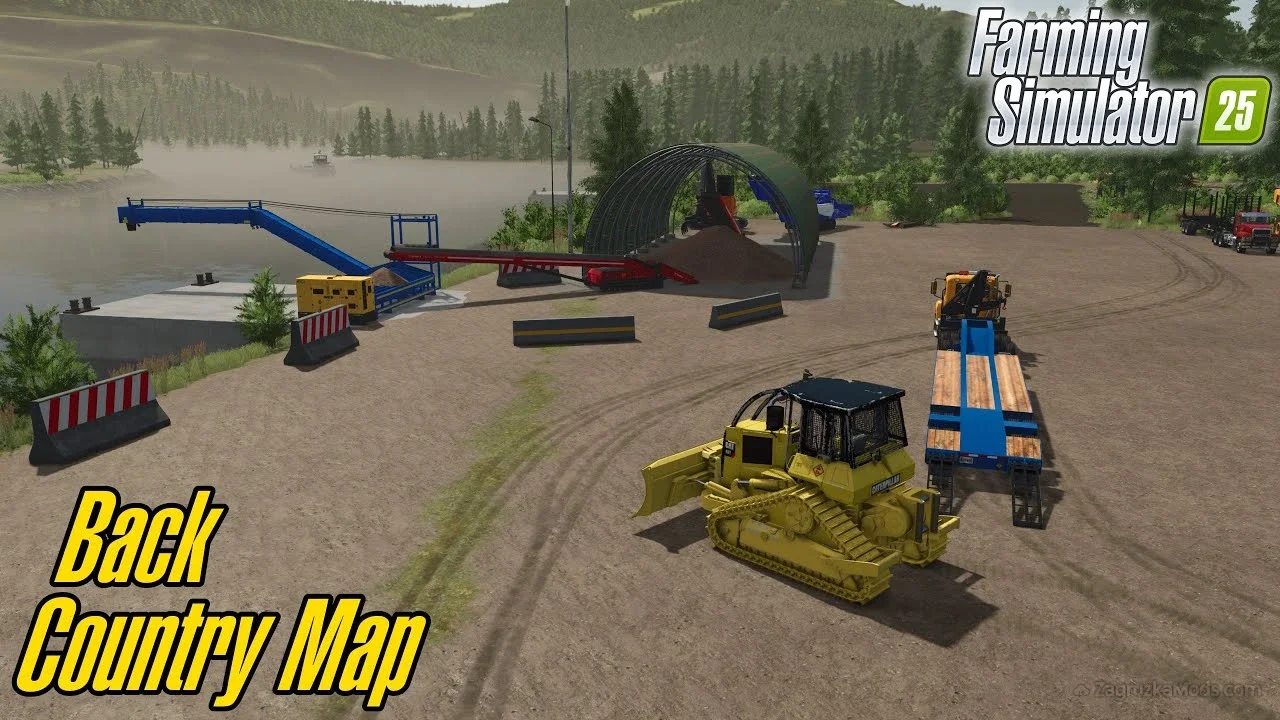 Back Country Map v1.1 for FS25 Back Country Map v1.1 for FS25
