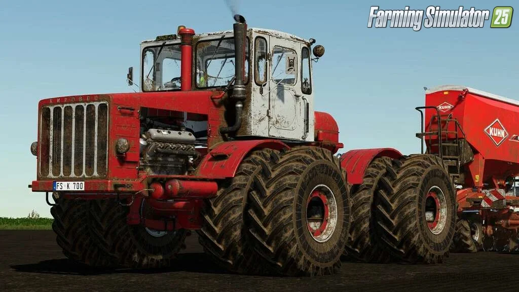 Kirovets K-700 Tractor v1.0.0.3 for FS25 Kirovets K-700 Tractor v1.0.0.3 for FS25