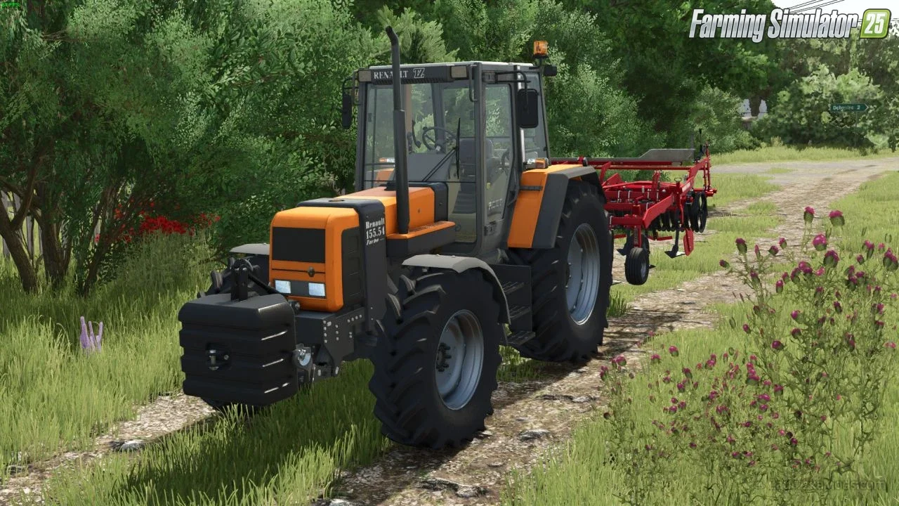 Renault TZ Series Tractor v1.0.0.7 for FS25