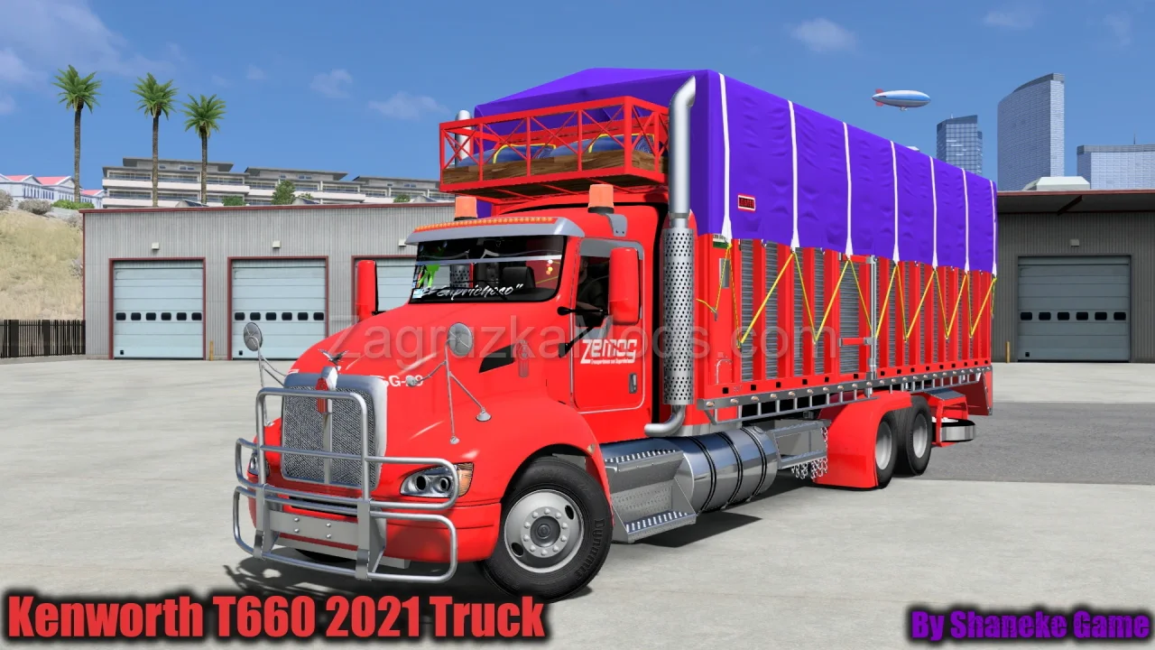 Kenworth T660 2021 Truck v1.2 By Shaneke (1.58.x) for ATS
