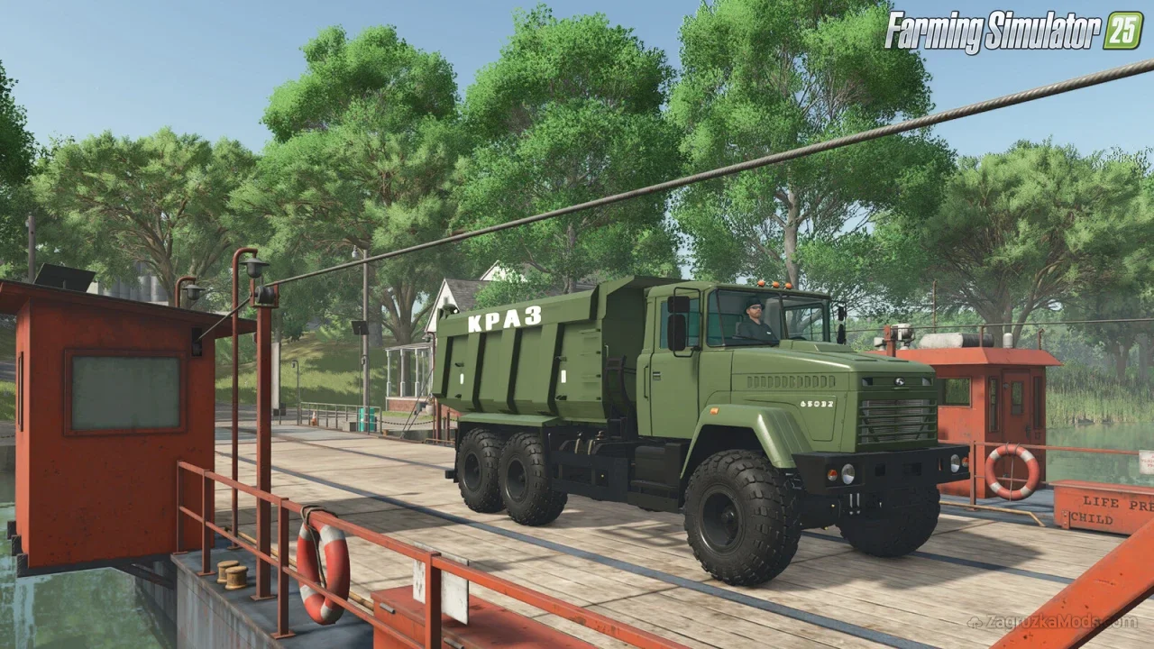 KrAZ 65032 Truck v1.1.1 for FS25 KrAZ 65032 Truck v1.1.1 for FS25
