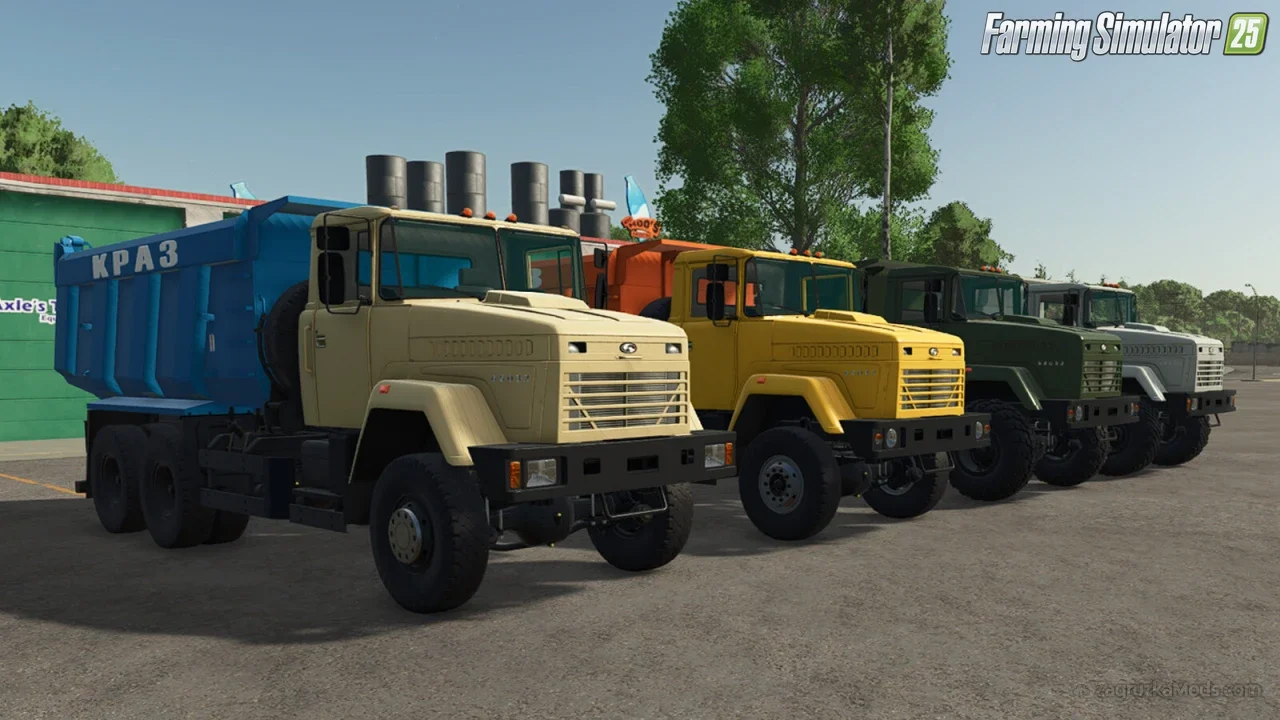 KrAZ 65032 Truck v1.1.1 for FS25 KrAZ 65032 Truck v1.1.1 for FS25