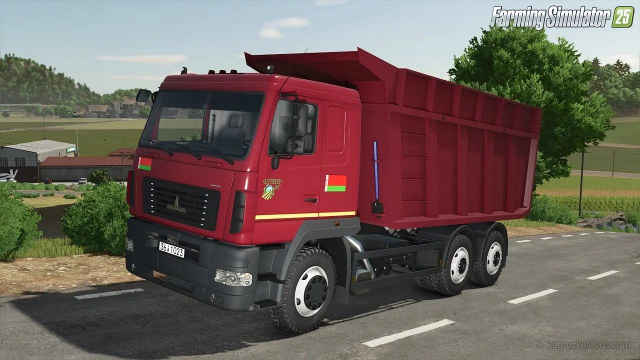 MAZ-6501 Dump Truck v1.1.2 for FS25