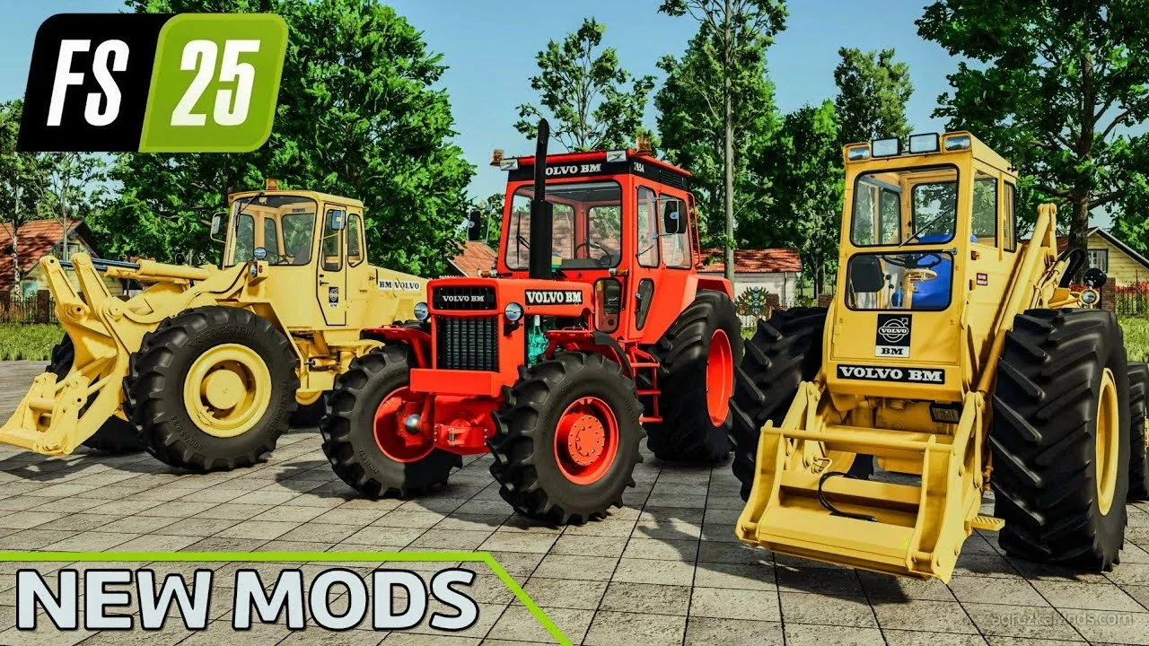 Volvo Pack Tractors v1.0 for FS25
