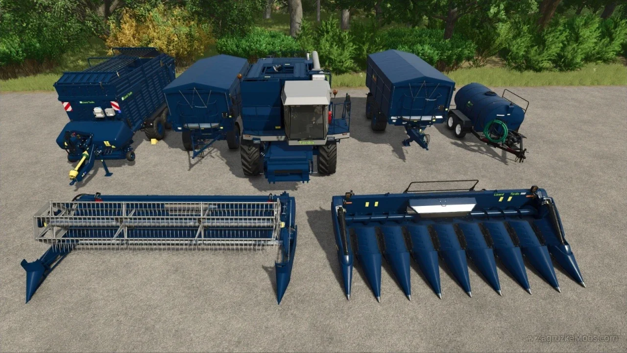 Lizard Tardis Trailers Pack v1.1 for FS25