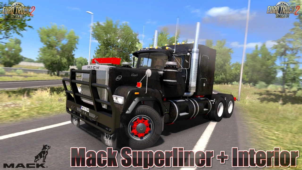 Mack Superliner V8 v10.0 by RTA Mods (1.54.x) for ETS2