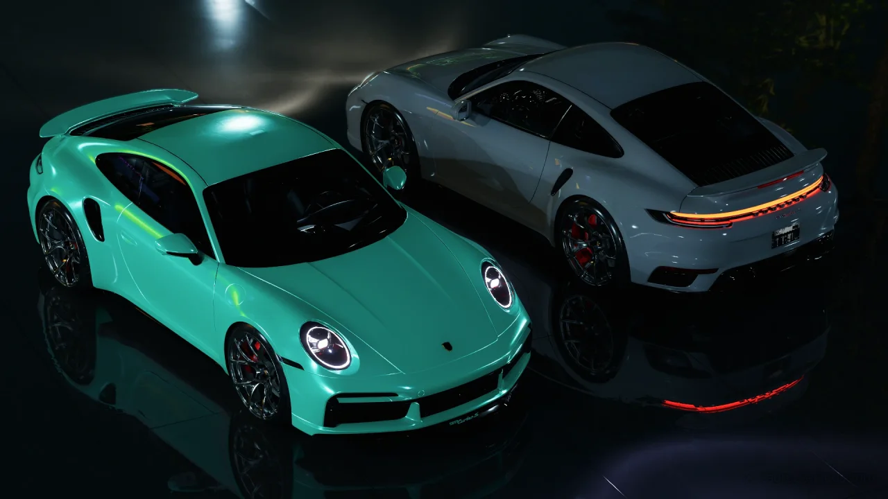 Porsche 911 Turbo S v1.0 for CyberPunk 2077