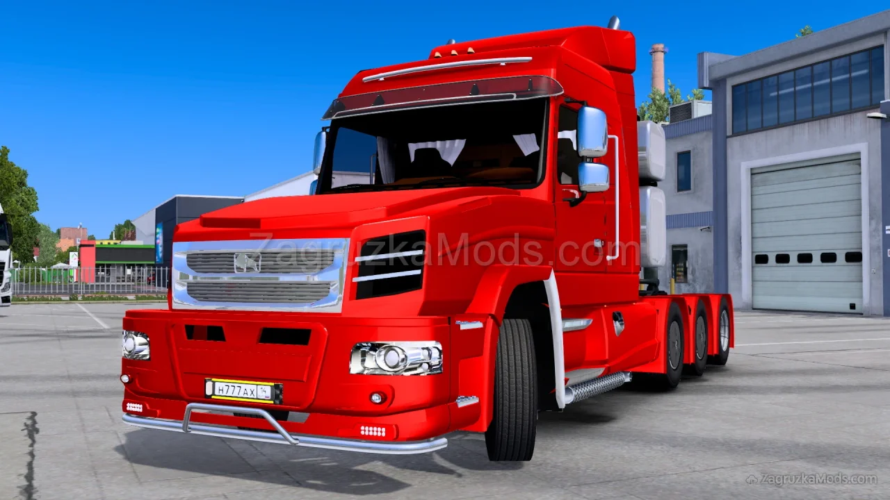 MAZ-6440 Truck + Interior v2.0 (1.53.x) for ETS2 MAZ-6440 Truck + Interior v2.0 (1.53.x) for ETS2