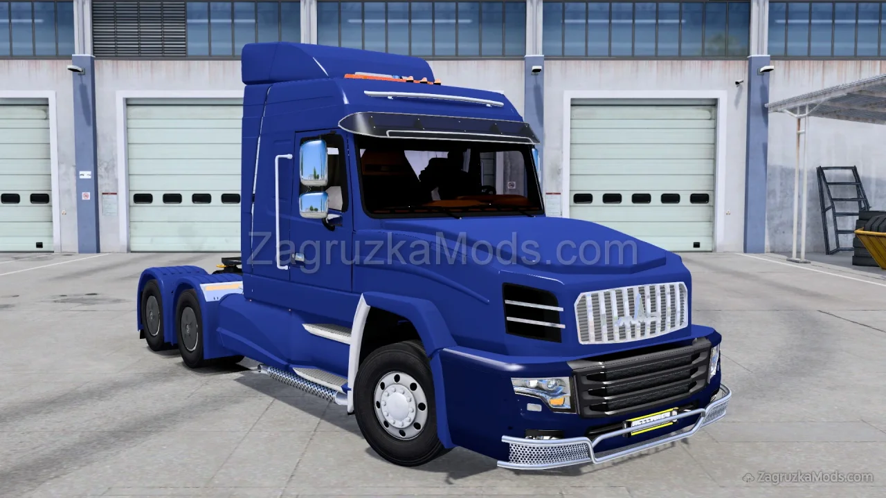 MAZ-6440 Truck + Interior v2.0 (1.53.x) for ETS2 MAZ-6440 Truck + Interior v2.0 (1.53.x) for ETS2