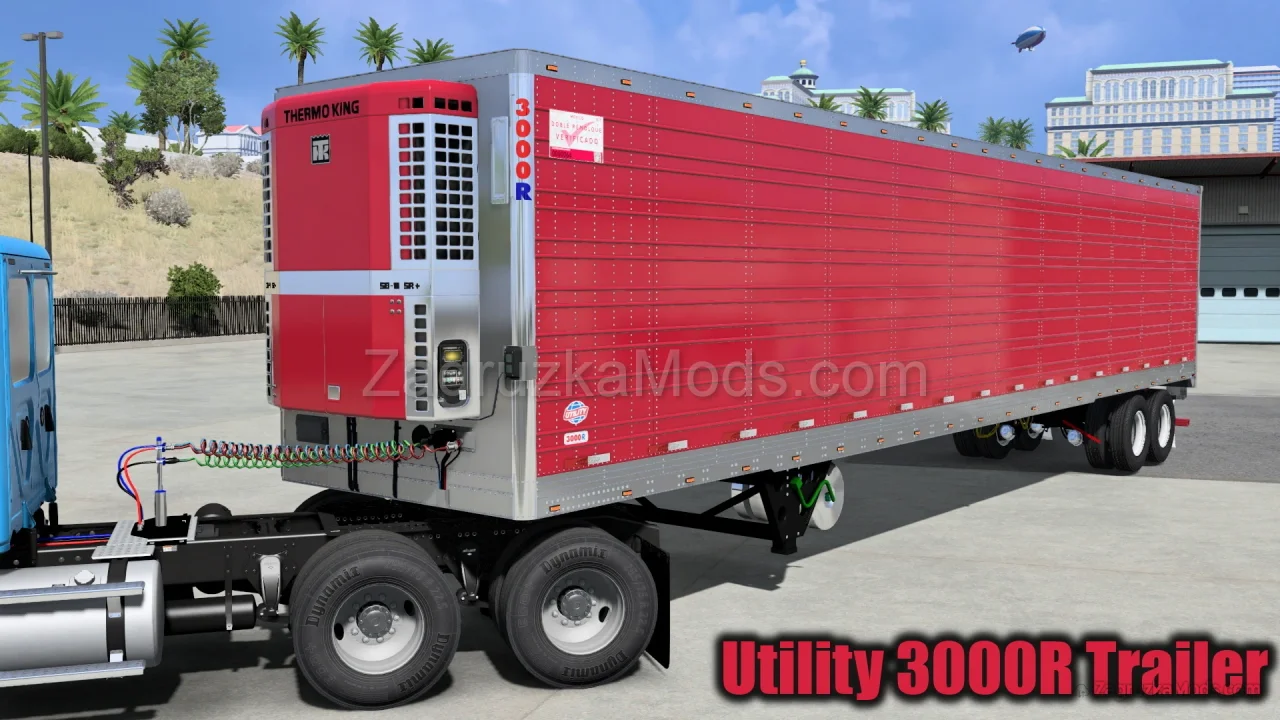 Utility 3000R Trailer v1.0 Edit By Berrako (1.53.x) for ATS