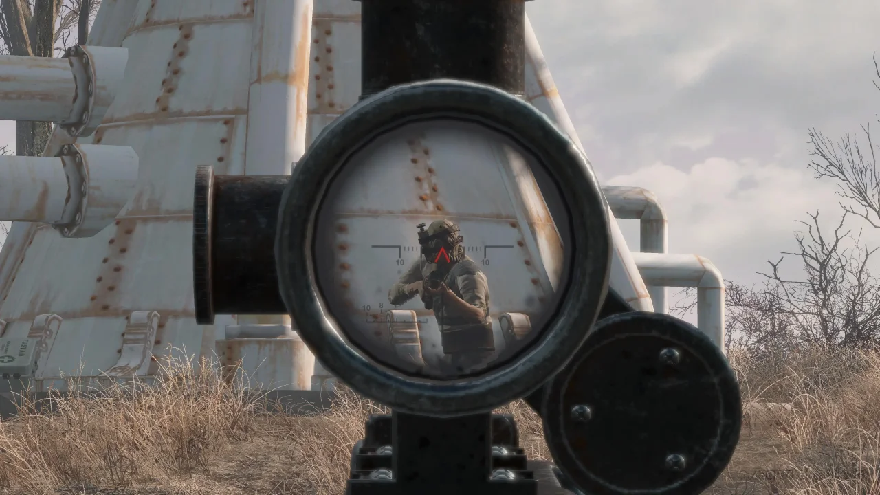 See Through Scopes v2.6.3 for Fallout 4