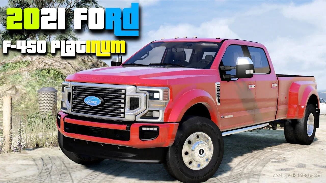 Ford F-450 Platinum 2021 v2.1 for GTA 5