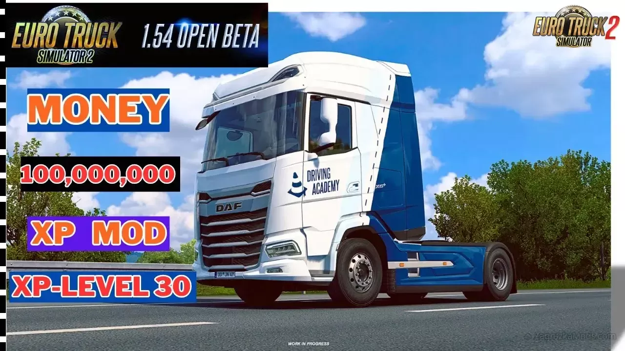 Money & XP Mod v1.9 (1.57.x) for ETS2