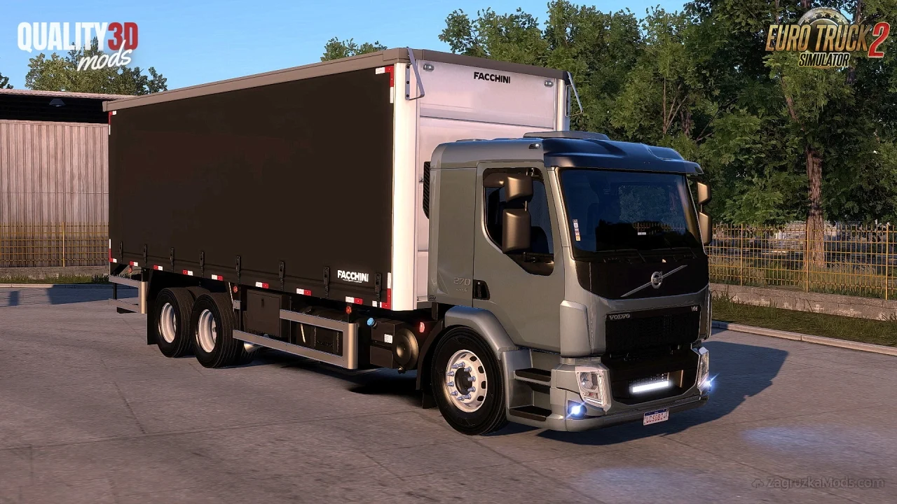 Volvo VM 2015 Truck + Interior v1.5 (1.58.x) for ETS2