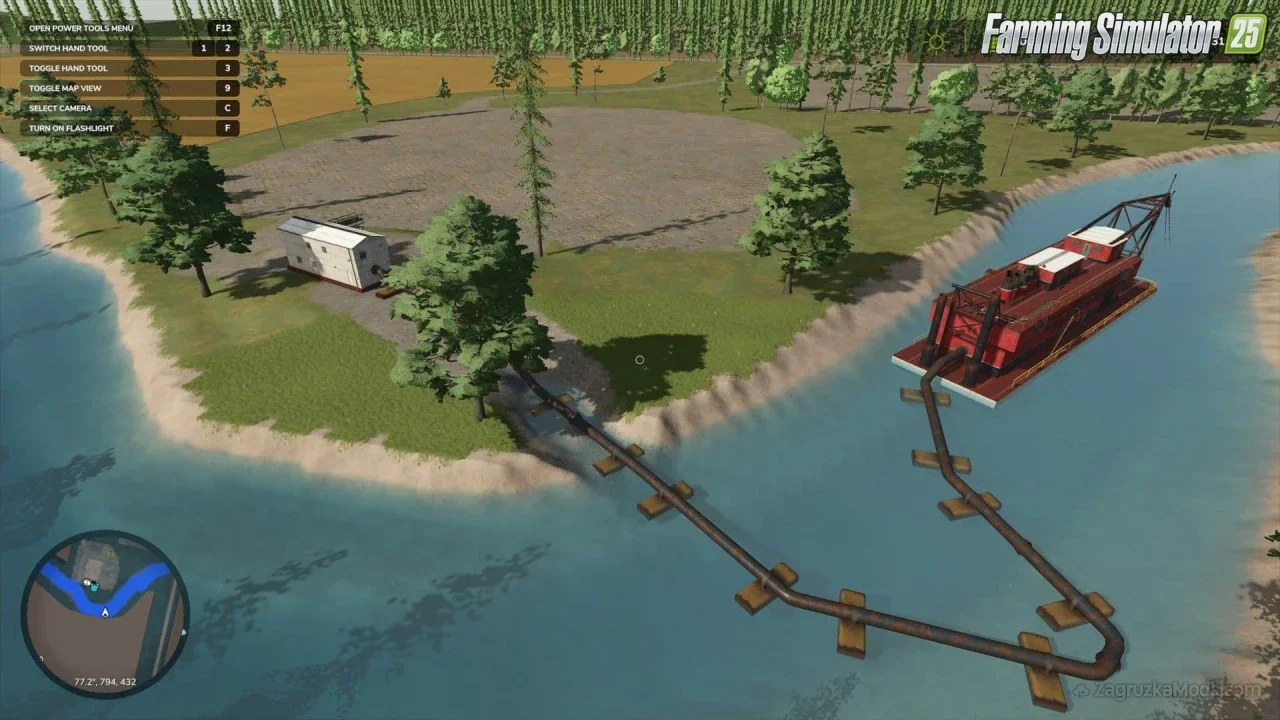 Oldtimer USA 4x Map v1.0 by Cazz64 for FS25 Oldtimer USA 4x Map v1.0 by Cazz64 for FS25