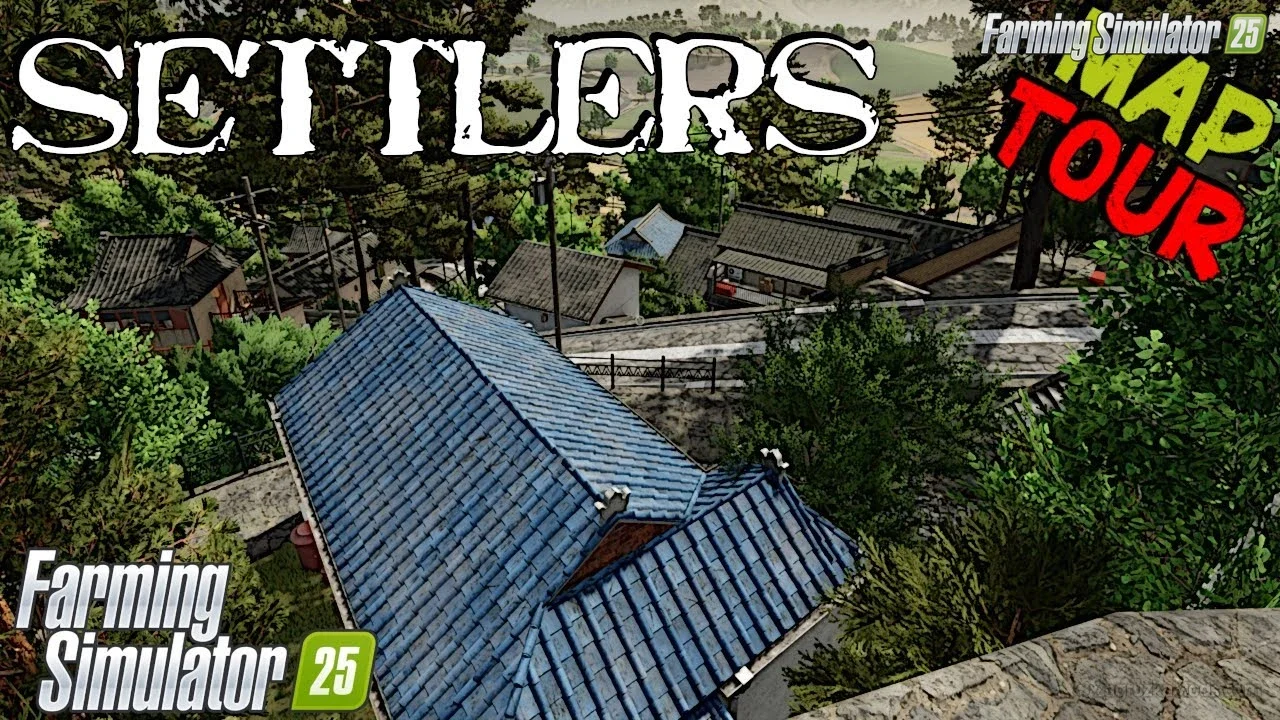 Settlers Map v1.2 for FS25