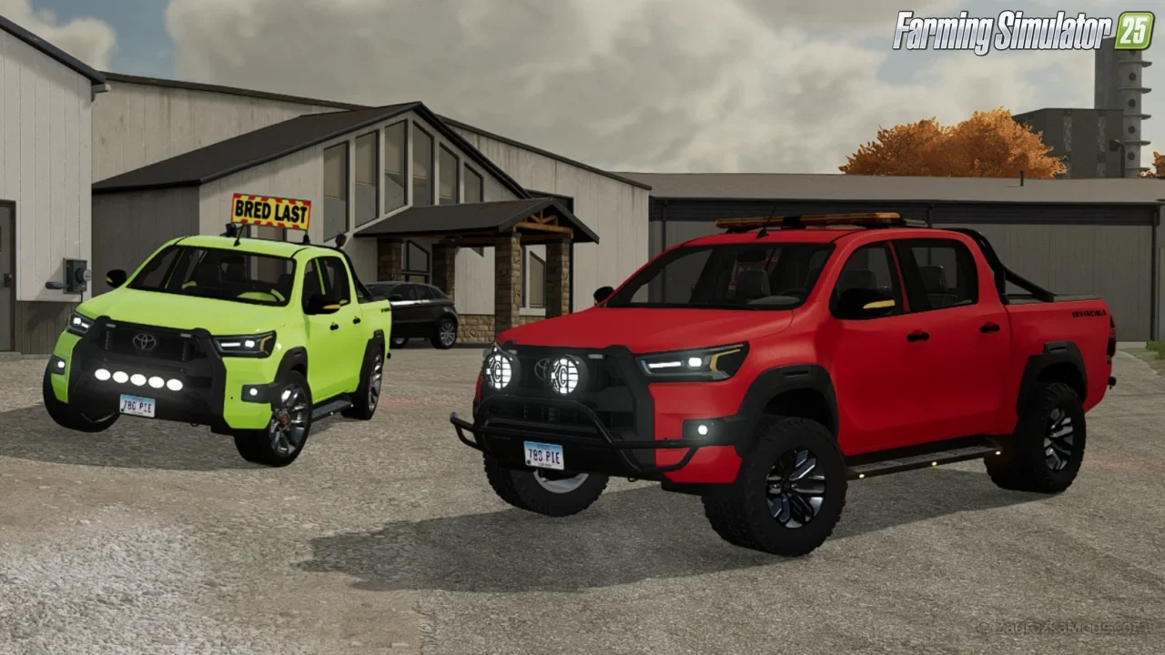Toyota Hilux Invincible 2021 v1.0 for FS25 Toyota Hilux Invincible 2021 v1.0 for FS25
